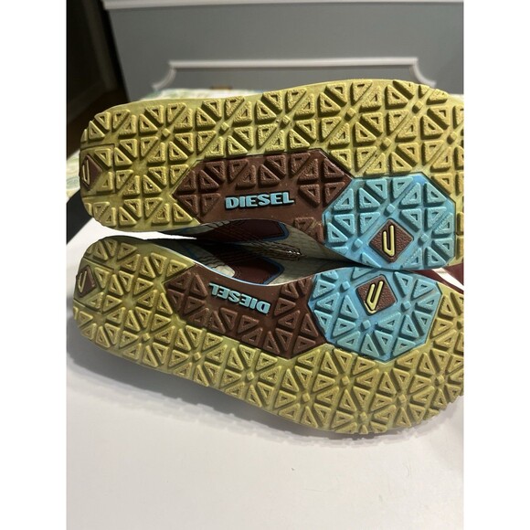 Diesel Anza Running Shoes Sneakers Retro Y2K Mesh Low Casual Women’s Sz 6.5 - Picture 7 of 14